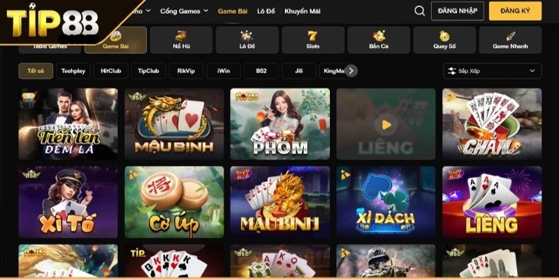 Các thể loại Game Tip88